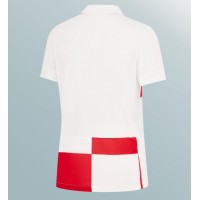 Croatia Replica Home Shirt Ladies Euro 2024 Short Sleeve